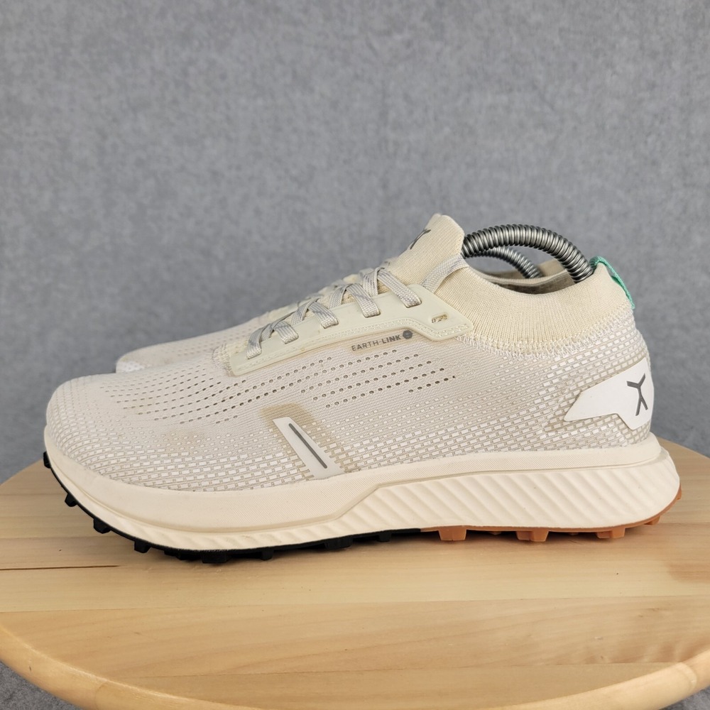 Flux footwear trail shoes in cream color